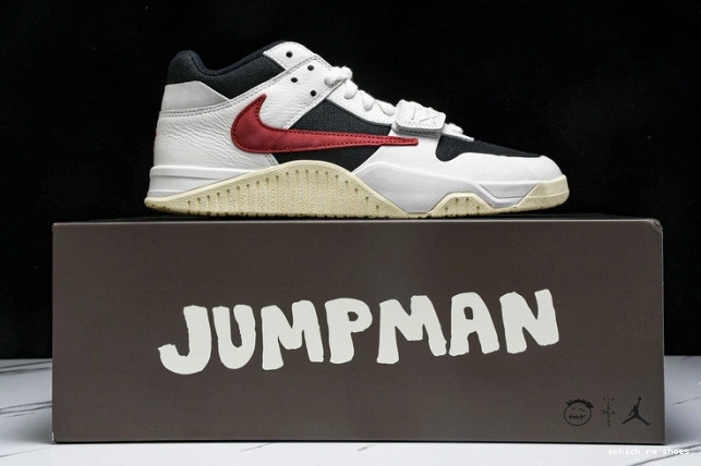 Cheap Jack University Jumpman Red Scott TR FZ8117-101 Travis Jordan x 0629